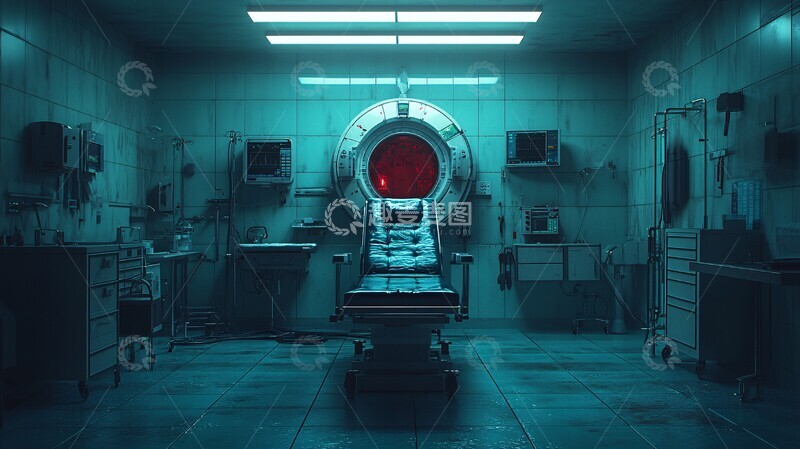 高清大图下载【趣麦麦图】医疗椅实验场景1