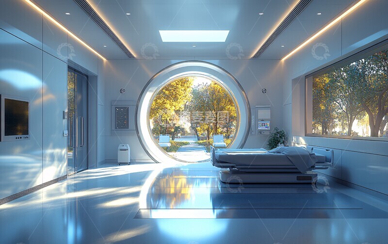 高清大图下载【趣麦麦图】无人医疗中心3
