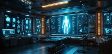 人体结构全息显示2