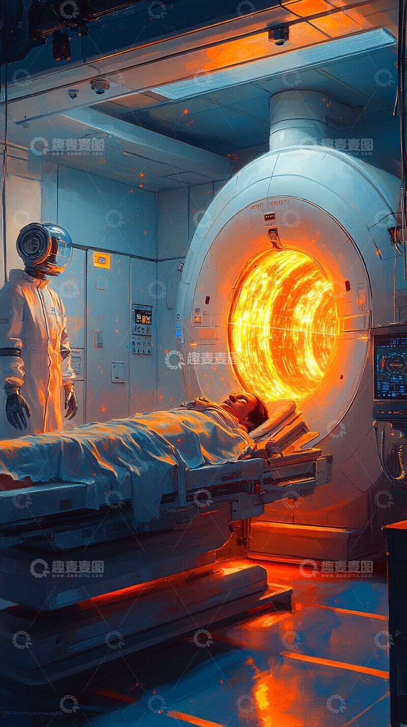 高清大图下载【趣麦麦图】闪光放射治疗室2