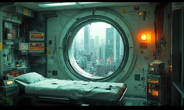 未来手术室建筑3