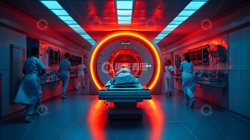 高清大图下载【趣麦麦图】紧急扫描室医院扫描紧急