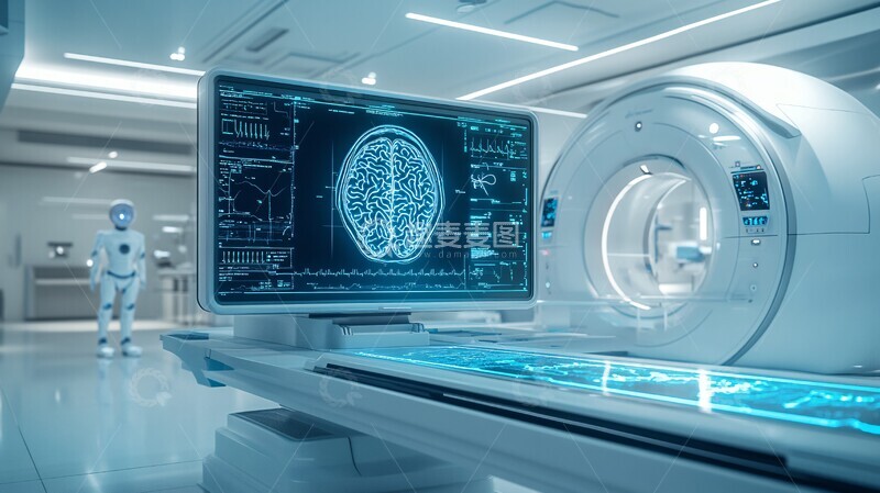 高清大图下载【趣麦麦图】智能医疗诊断中心2