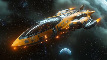 星际飞船全景窗2