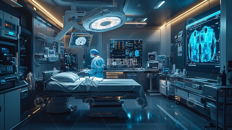 高清大图下载【趣麦麦图】-外科手术系统安装1