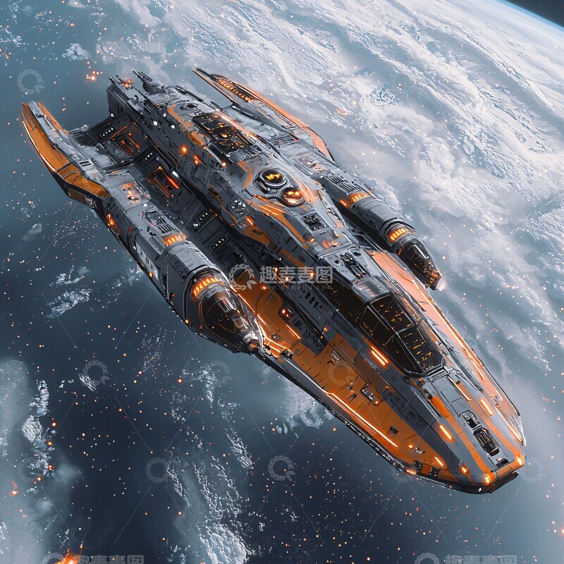 高清大图下载【趣麦麦图】北极星护卫舰