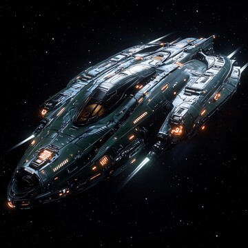 黑绿斑马纹母舰3