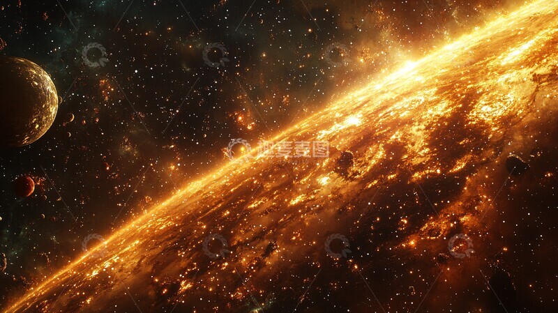 高清大图下载【趣麦麦图】-深空航行壁纸3