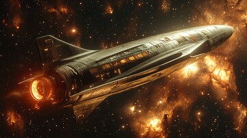 太空船穿越星空3