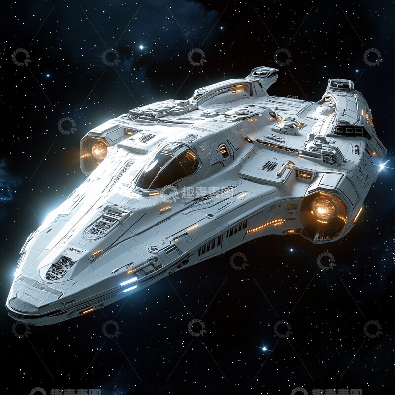 高清大图下载【趣麦麦图】白色无畏舰白色无畏舰星舰3