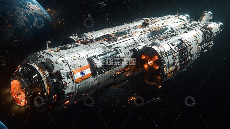 高清大图下载【趣麦麦图】印度采矿飞船2