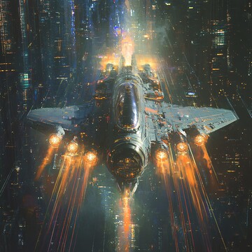 未来穿梭舰穿梭未来巨型