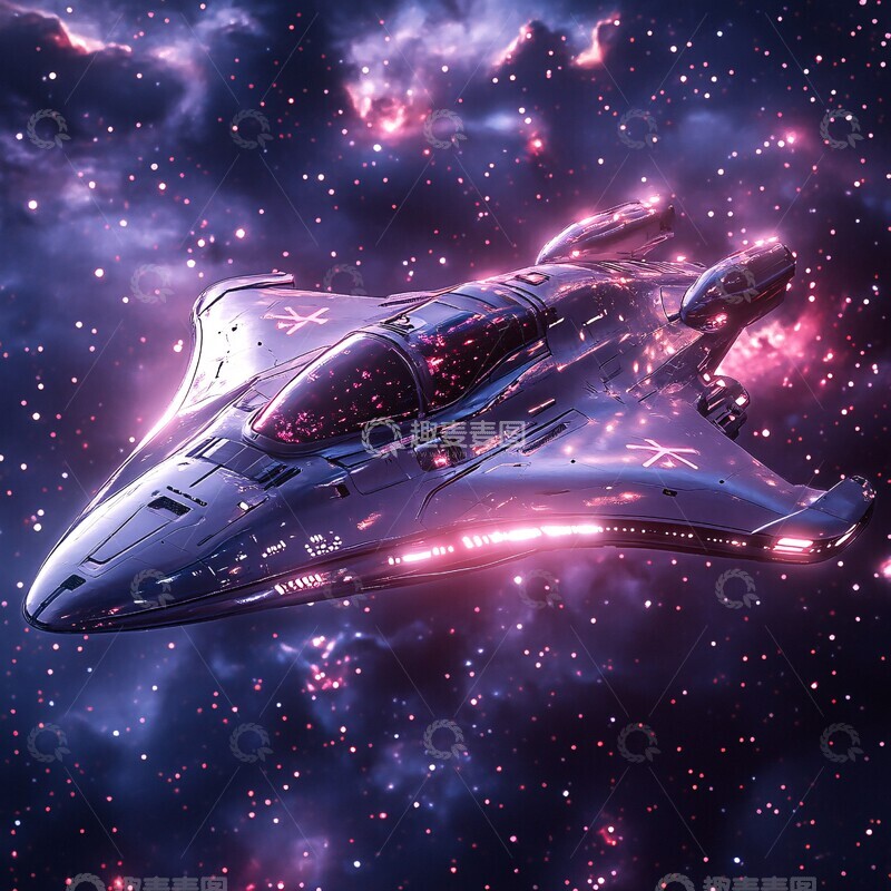 高清大图下载【趣麦麦图】银色飞船银色飞船未来3