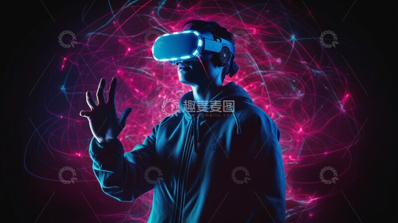 高清大图下载【趣麦麦图】虚拟现实眼镜14