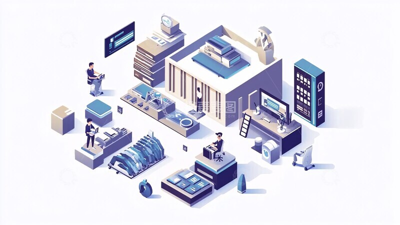 高清大图下载【趣麦麦图】在线创业营销图1