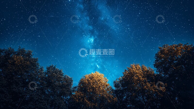 高清大图下载【趣麦麦图】星空夜景星空夜景星星3