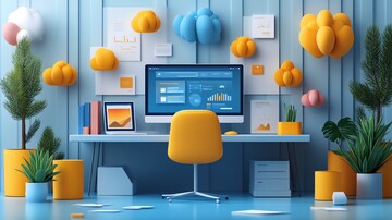 虚拟会议互动展示2