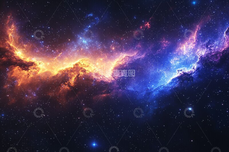 高清大图下载【趣麦麦图】星空与星云星空星云宇宙2