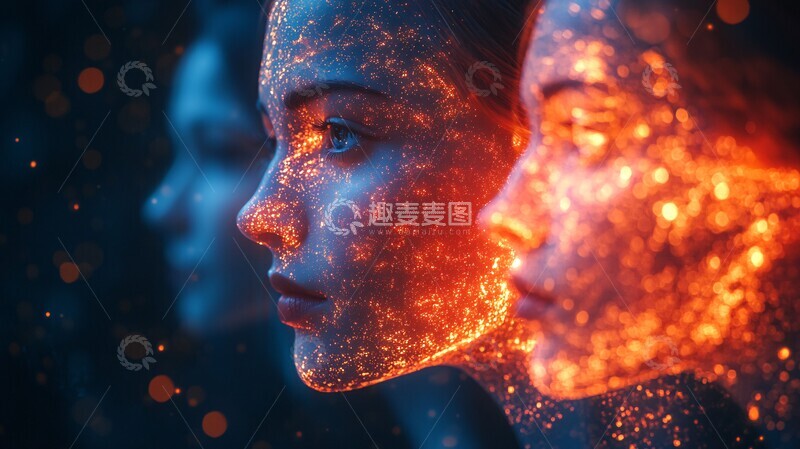 高清大图下载【趣麦麦图】人工智能团队合作2