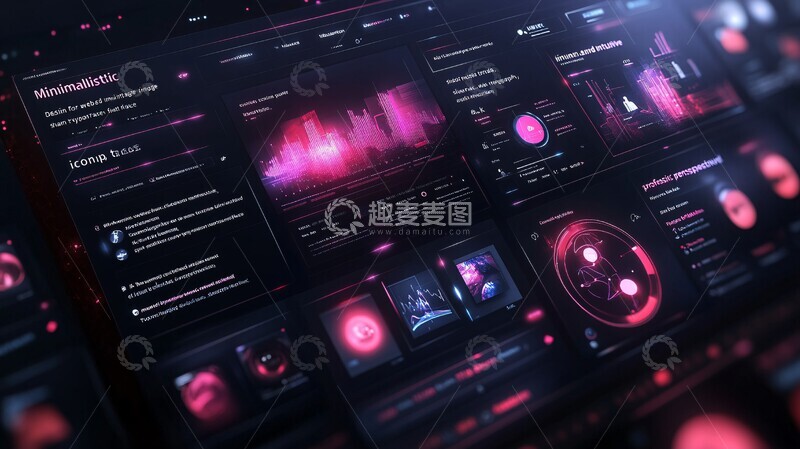 高清大图下载【趣麦麦图】图像分享界面设计1