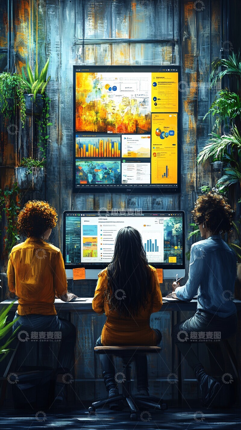 高清大图下载【趣麦麦图】社交媒体整合策略2