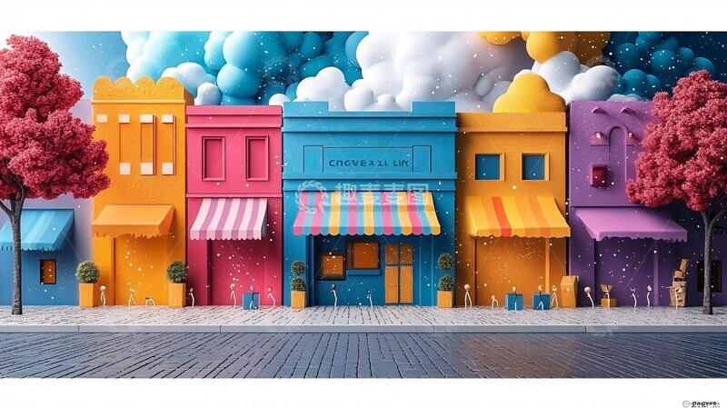 高清大图下载【趣麦麦图】购买旅程示意图3