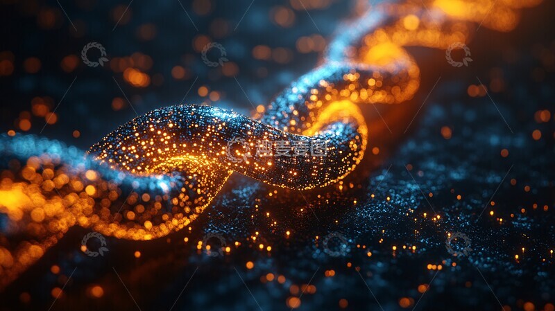 高清大图下载【趣麦麦图】区块链资产化发展2