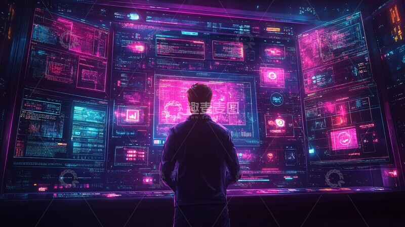 高清大图下载【趣麦麦图】数字创意制作展示2