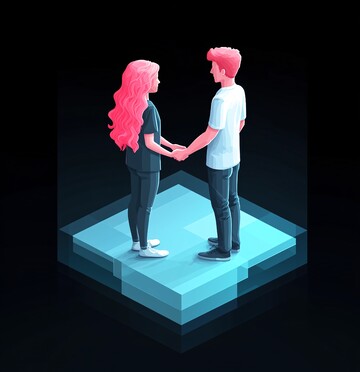 两人握手两人握手办公室2