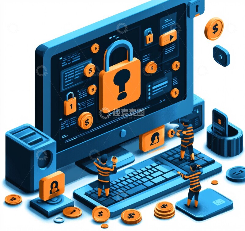 高清大图下载【趣麦麦图】电脑锁屏与警示3