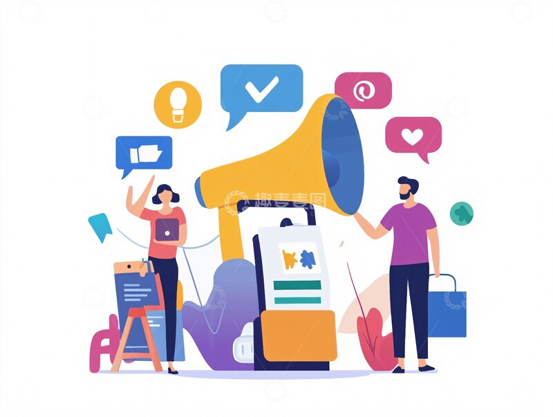 高清大图下载【趣麦麦图】吸引顾客营销策略2