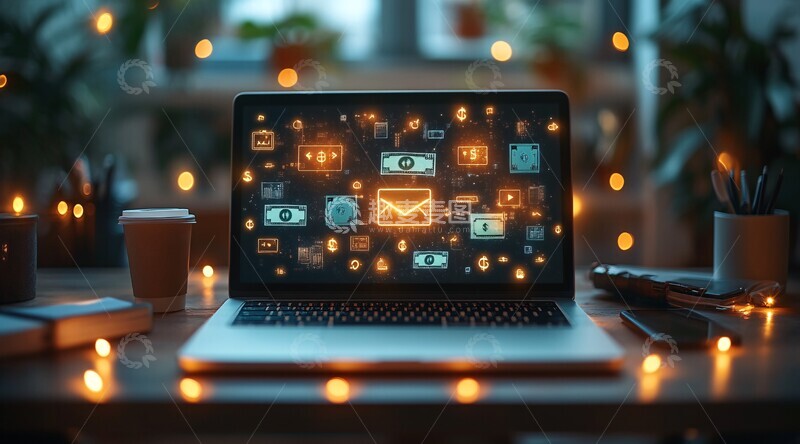 高清大图下载【趣麦麦图】商业成功笔记本2