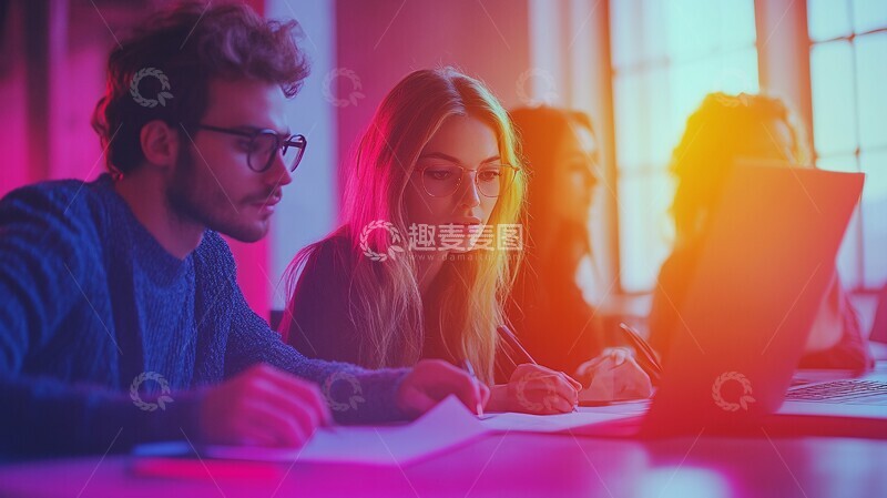高清大图下载【趣麦麦图】房产合同撰写现场2