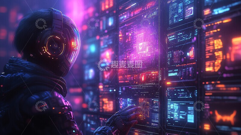 高清大图下载【趣麦麦图】数字创意制作展示3