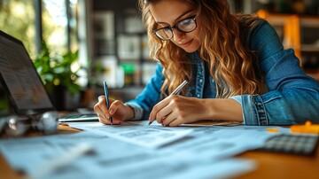 房产合同撰写现场