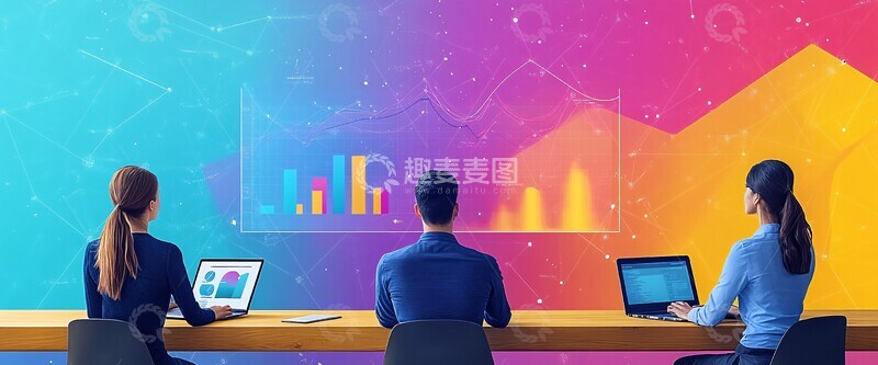 高清大图下载【趣麦麦图】数字营销策略讨论