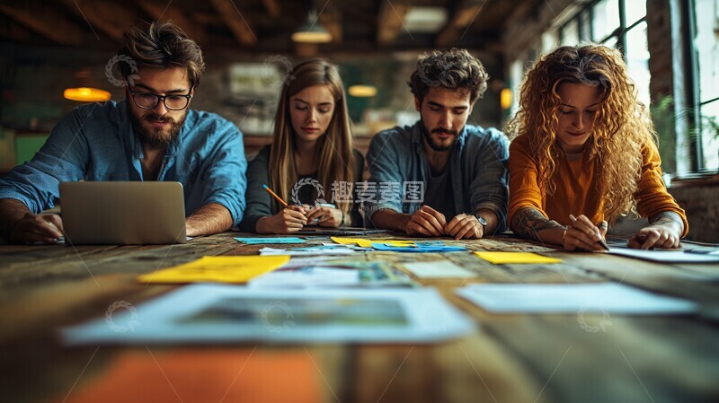 高清大图下载【趣麦麦图】设计师网站工作2