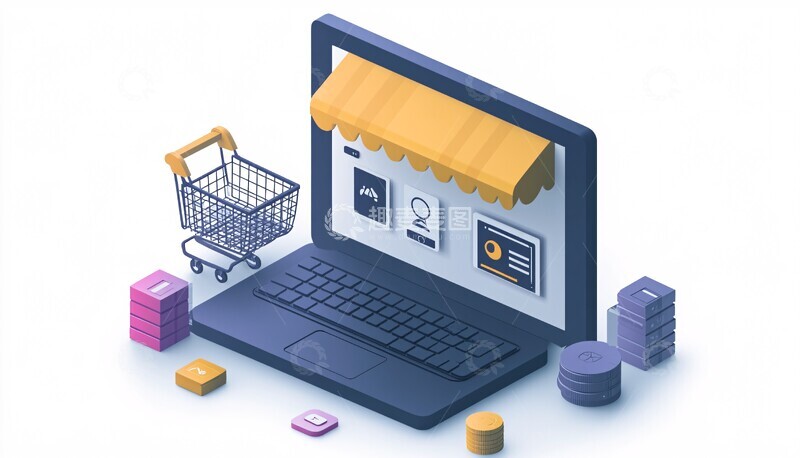 高清大图下载【趣麦麦图】数字营销平台设计3