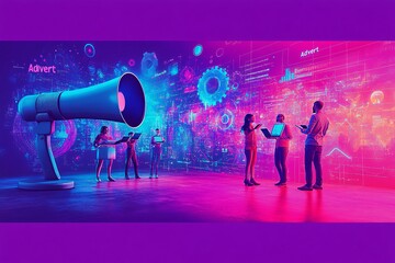 广告团队移动工作