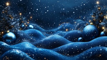 冰雪新年装饰图案2