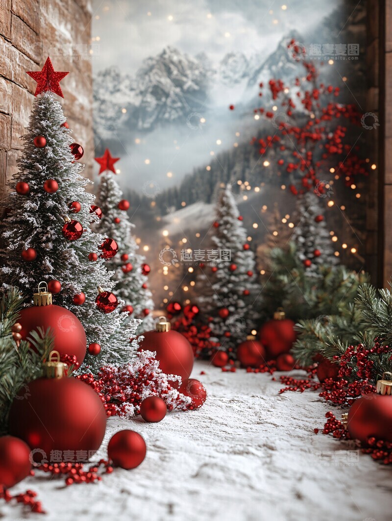 圣诞背景装饰2