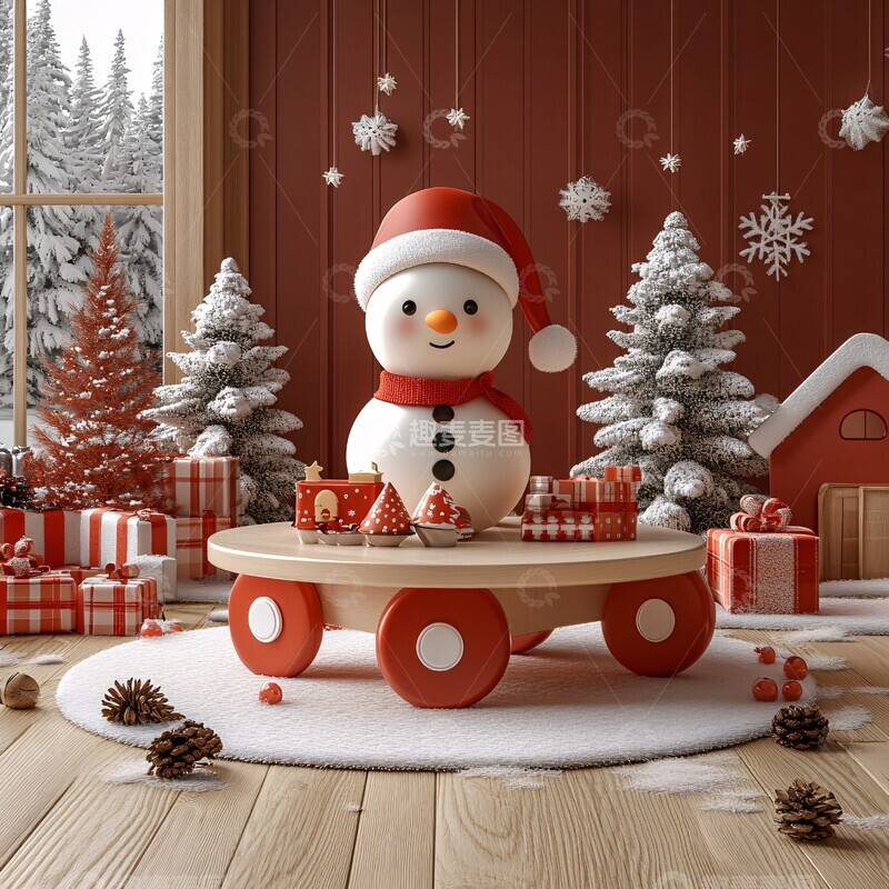 圣诞玩具桌圣诞玩具桌子2