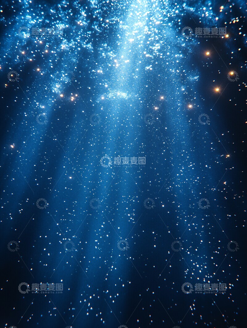 高清大图下载【趣麦麦图】光影雪花舞台2