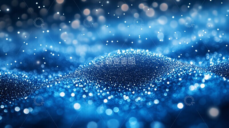 高清大图下载【趣麦麦图】皇家蓝雪花壁纸3