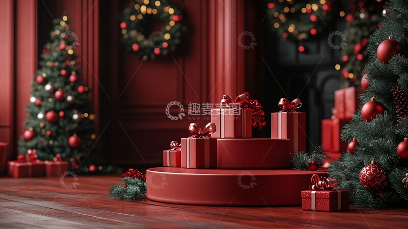 圣诞电商展示场景2