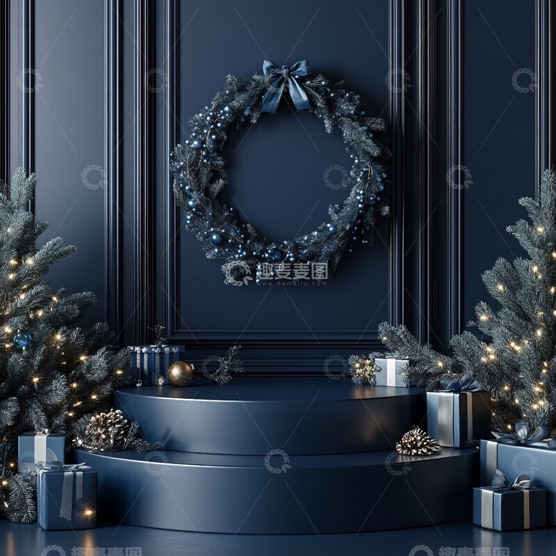 蓝色圣诞蓝色圣诞设计1