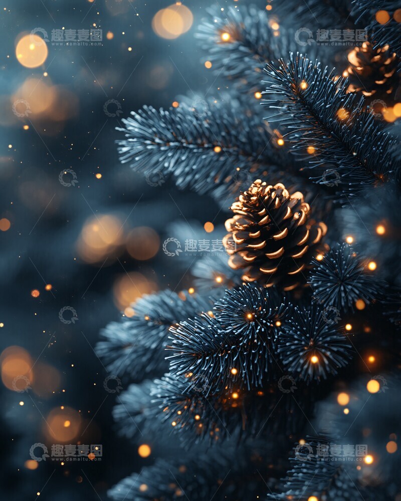 高清大图下载【趣麦麦图】新年背景元素2