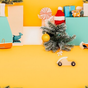 圣诞玩具摄影棚拍2