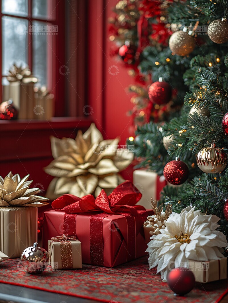 圣诞装饰产品摄影1