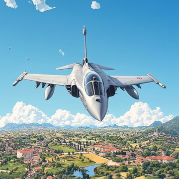 超级军机空中表演